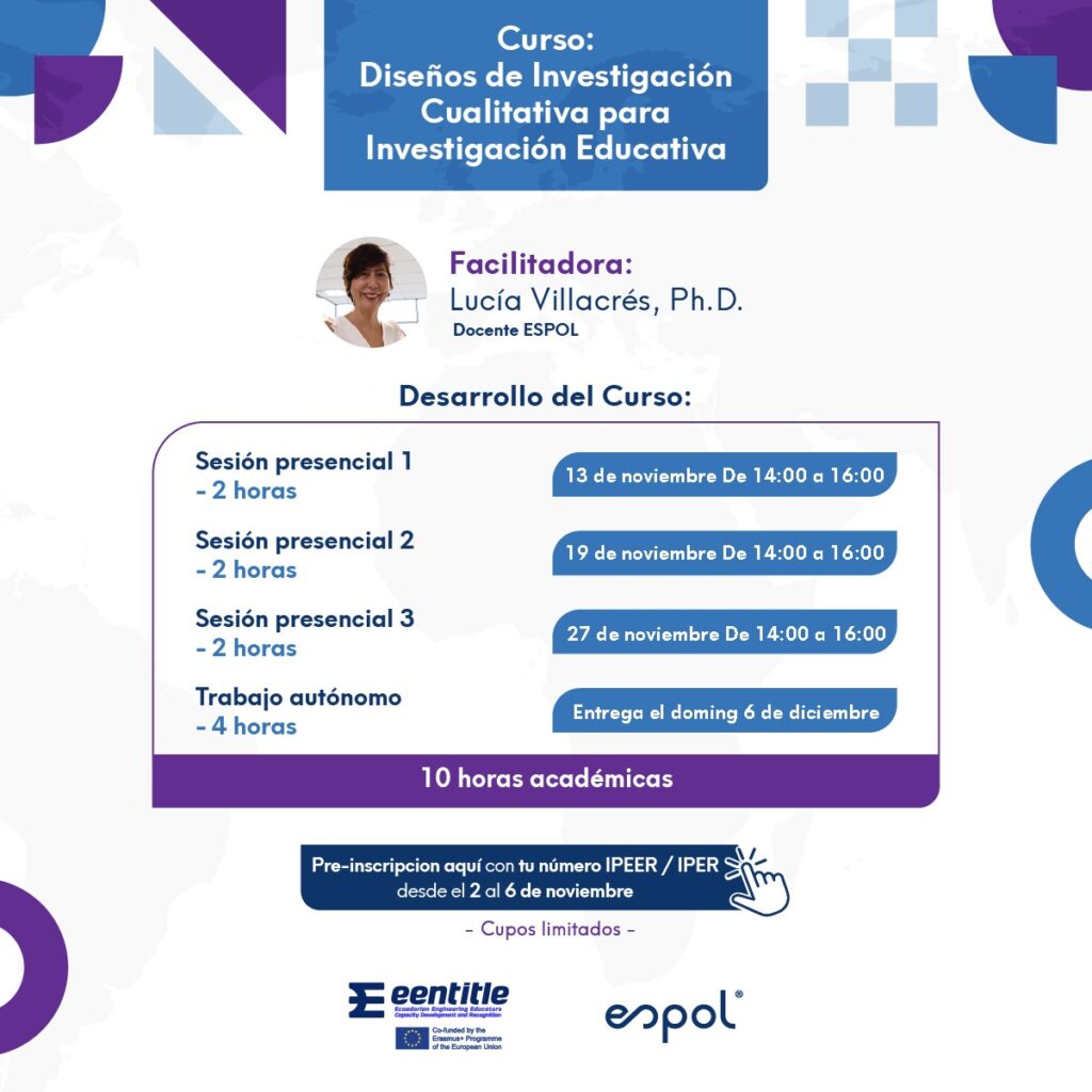Course: Qualitative Research Designs for Educational Research